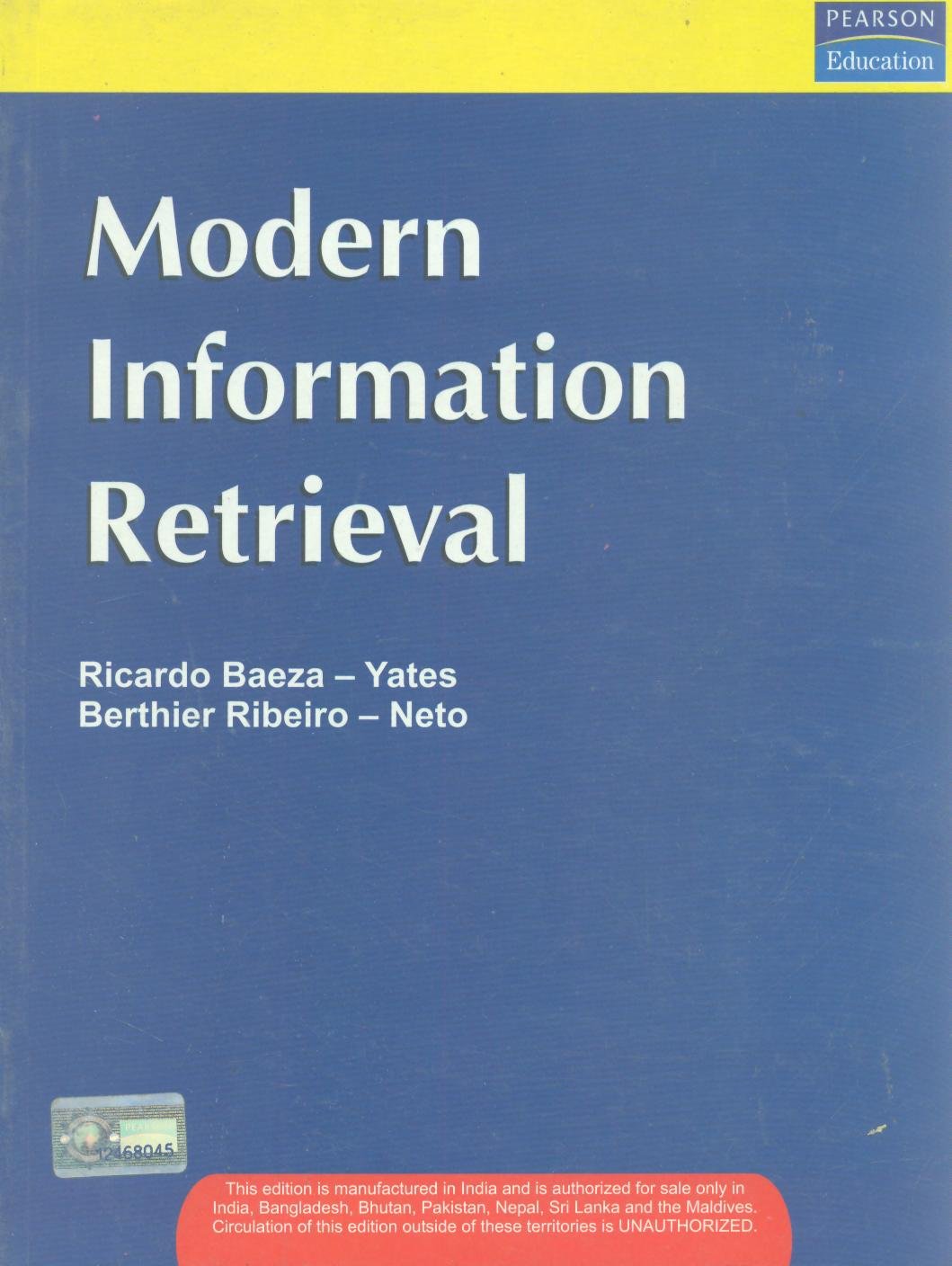 Modern Information Retrieval - Retail Maharaj