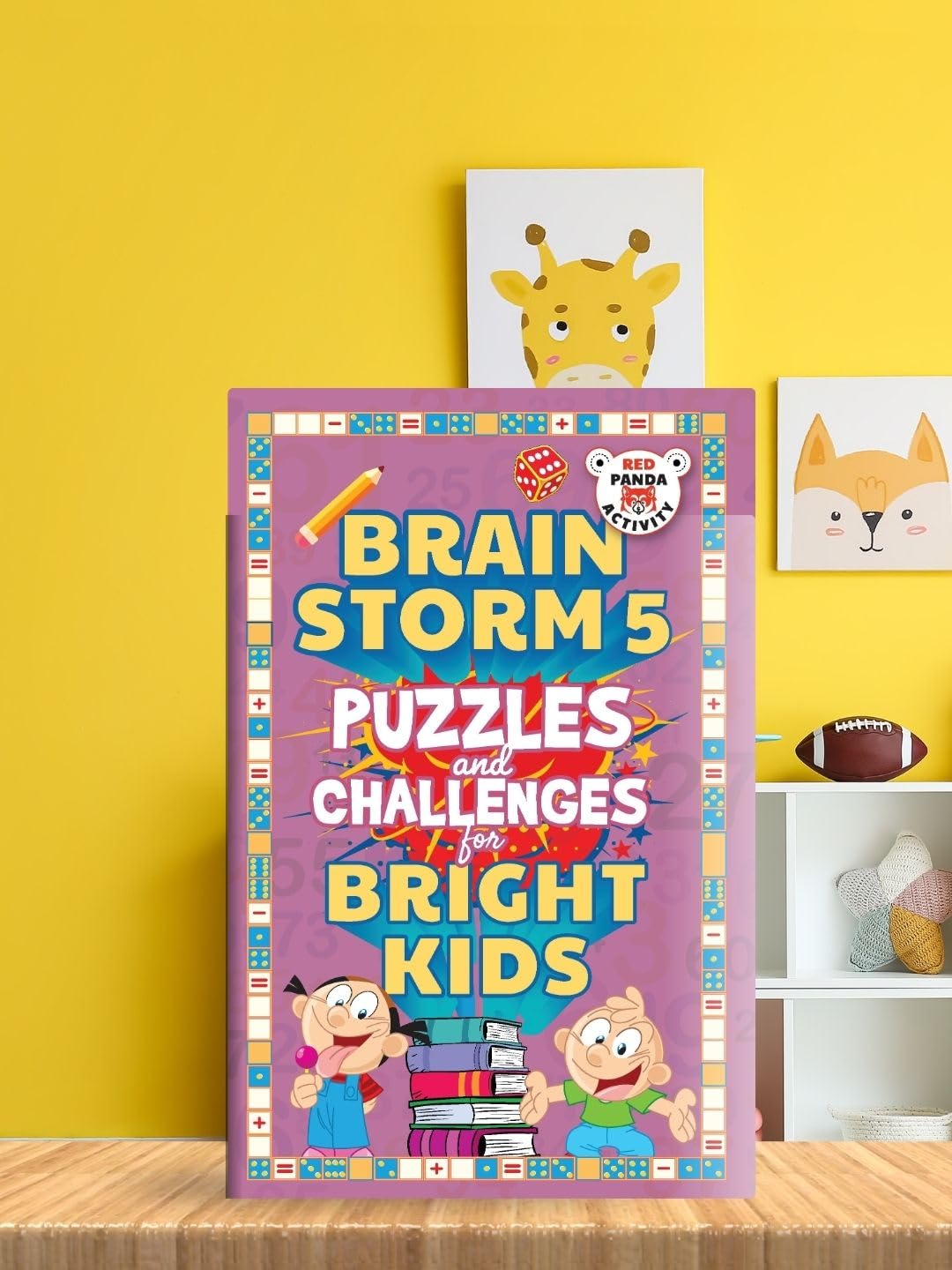 Brain Storm 5: Puzzles and Challenges for Smart Kids - Retail Maharaj