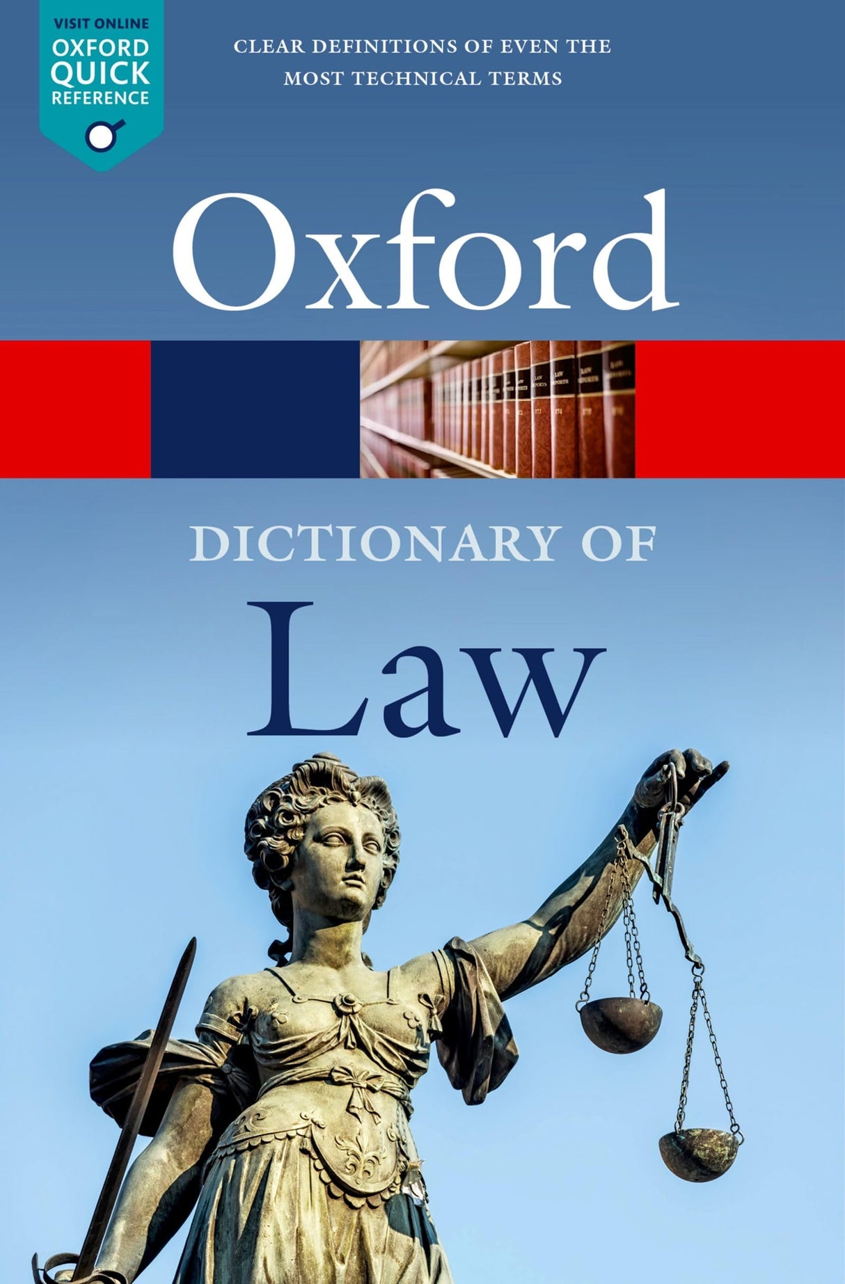 Oxford Dictionary Of Law | Oxford Quick Reference | 10th Edition - Retail Maharaj