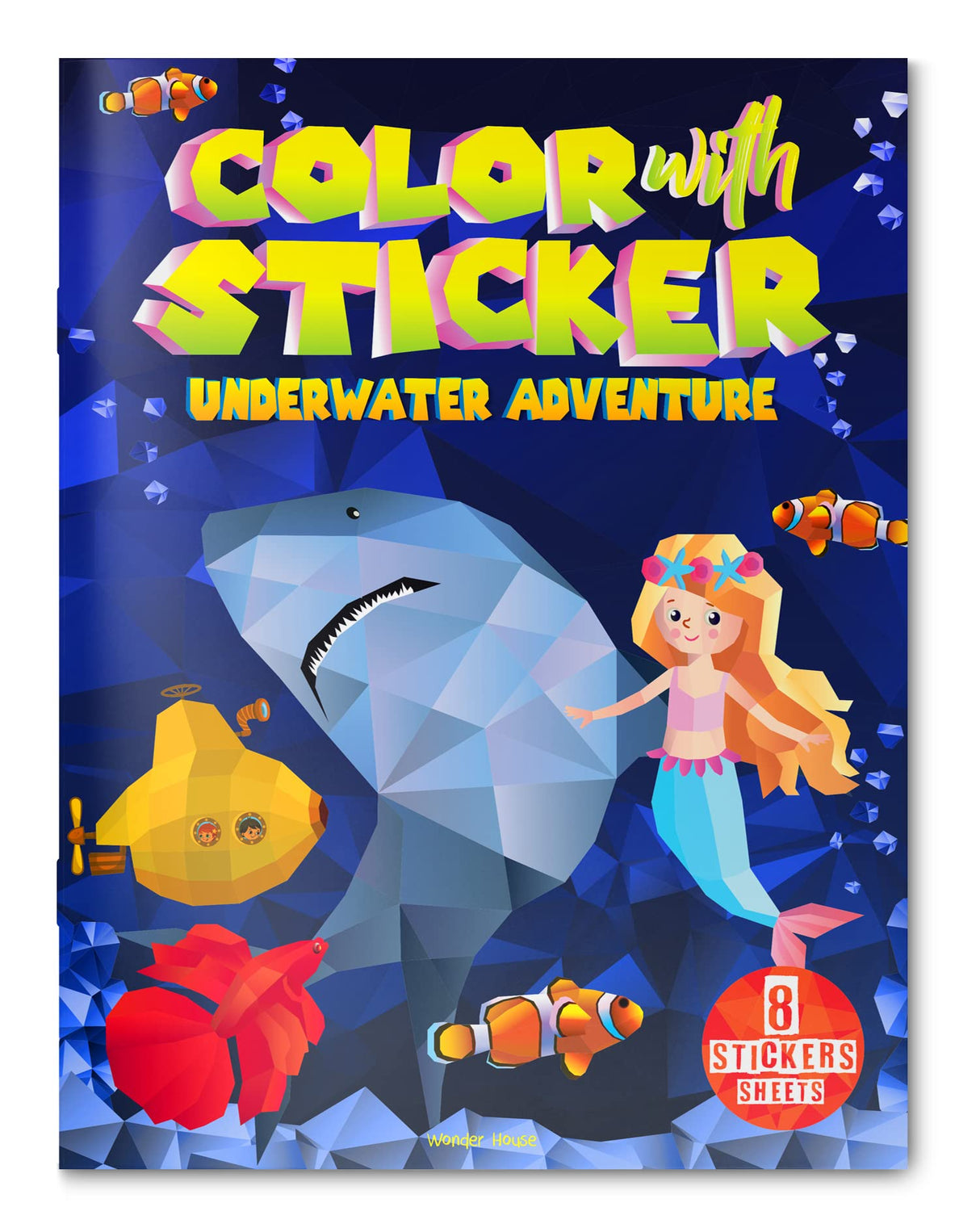 Color with Sticker - Underwater Adventure - Retail Maharaj