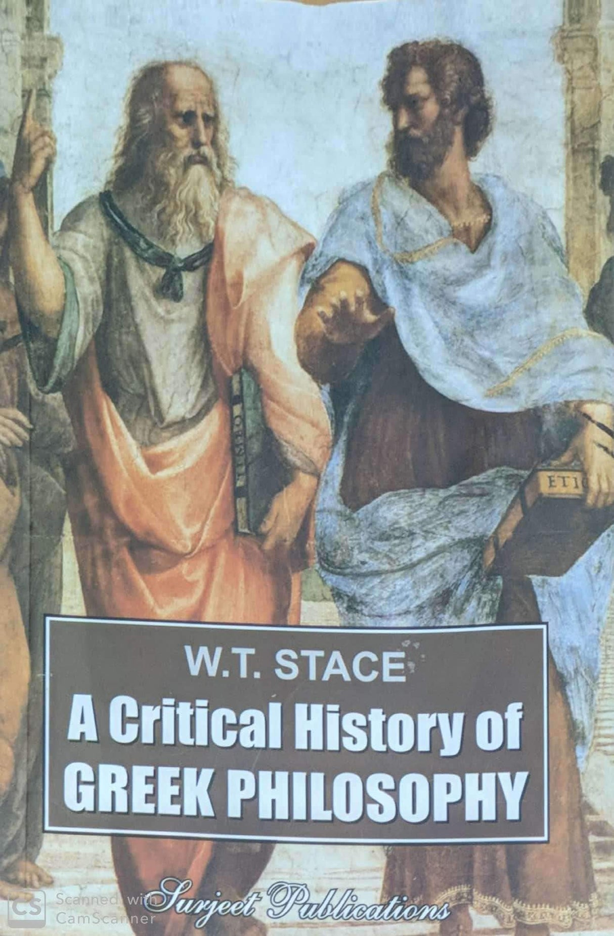 A CRITICAL HISTORY OF GREEK PHILOSOPHY - Retail Maharaj