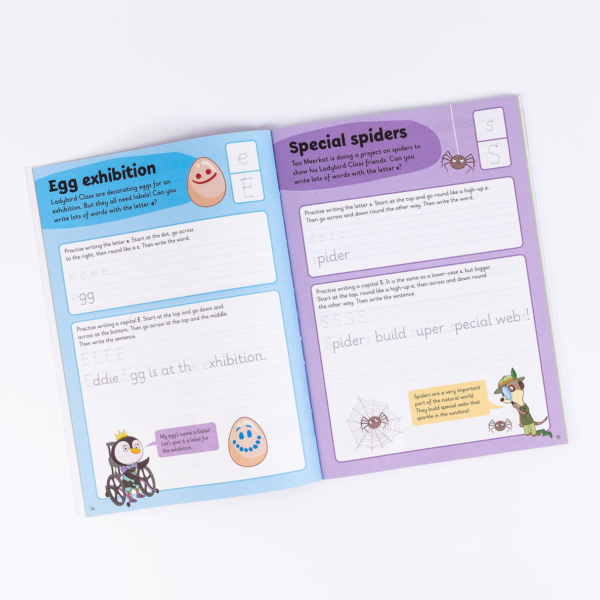 Key English Skills: A Learn With Ladybird 4 in 1 Activity Book – Handwriting Practice, First Spelling, First Punctuation & First Grammer - Practice Skills for School (5-7 Years) - Retail Maharaj