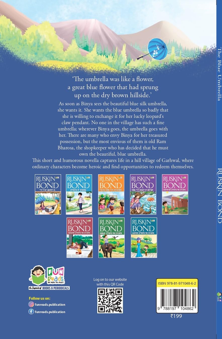 Ruskin Bond Short Stories - Set of 4 Bestselling Children Story Books & Animal Stories for Children - Retail Maharaj