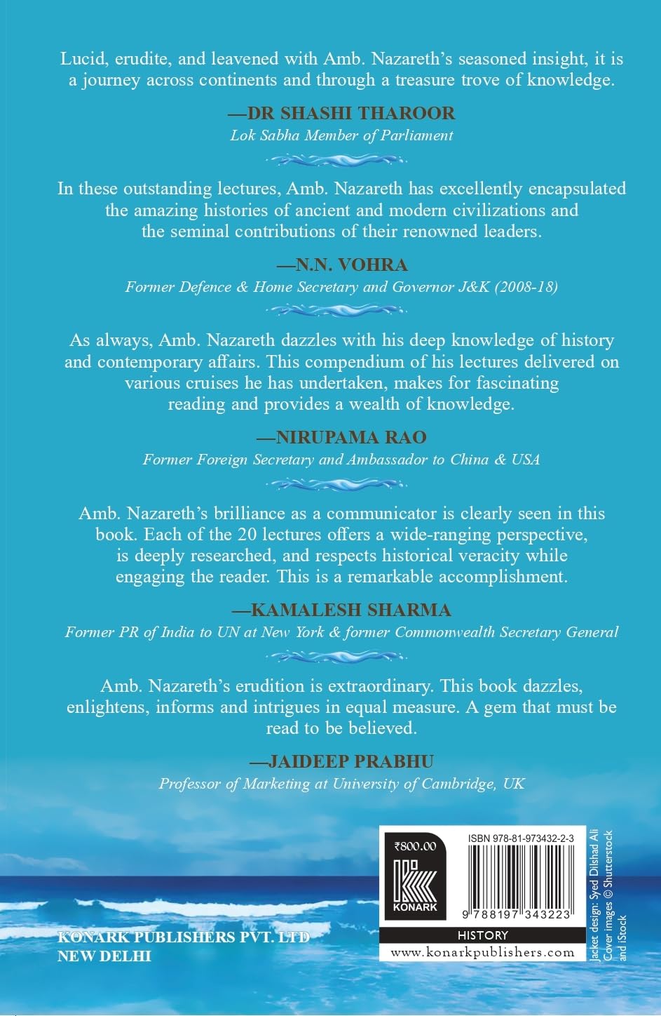 Historical perspective: illuminating minds on blue water