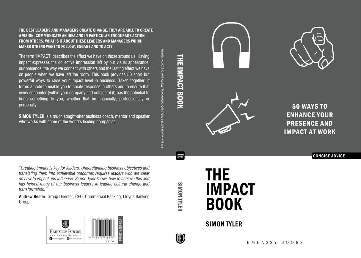 The Impact Book: 50 ways to enhance your presence and impact at work - Retail Maharaj