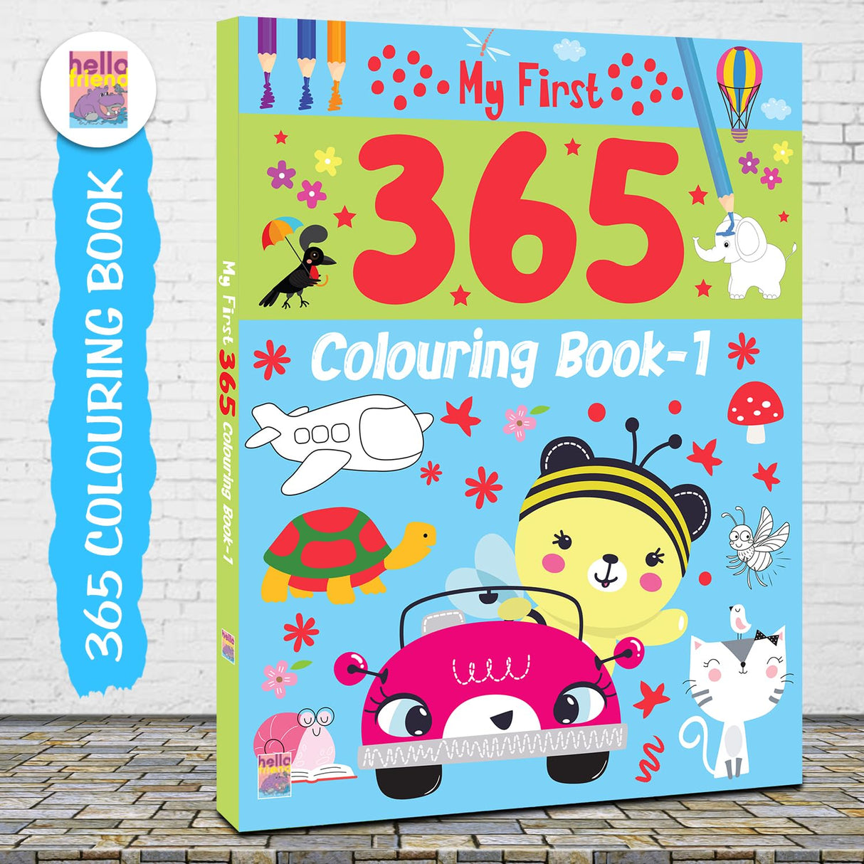 365 Colouring Book-1 - Retail Maharaj