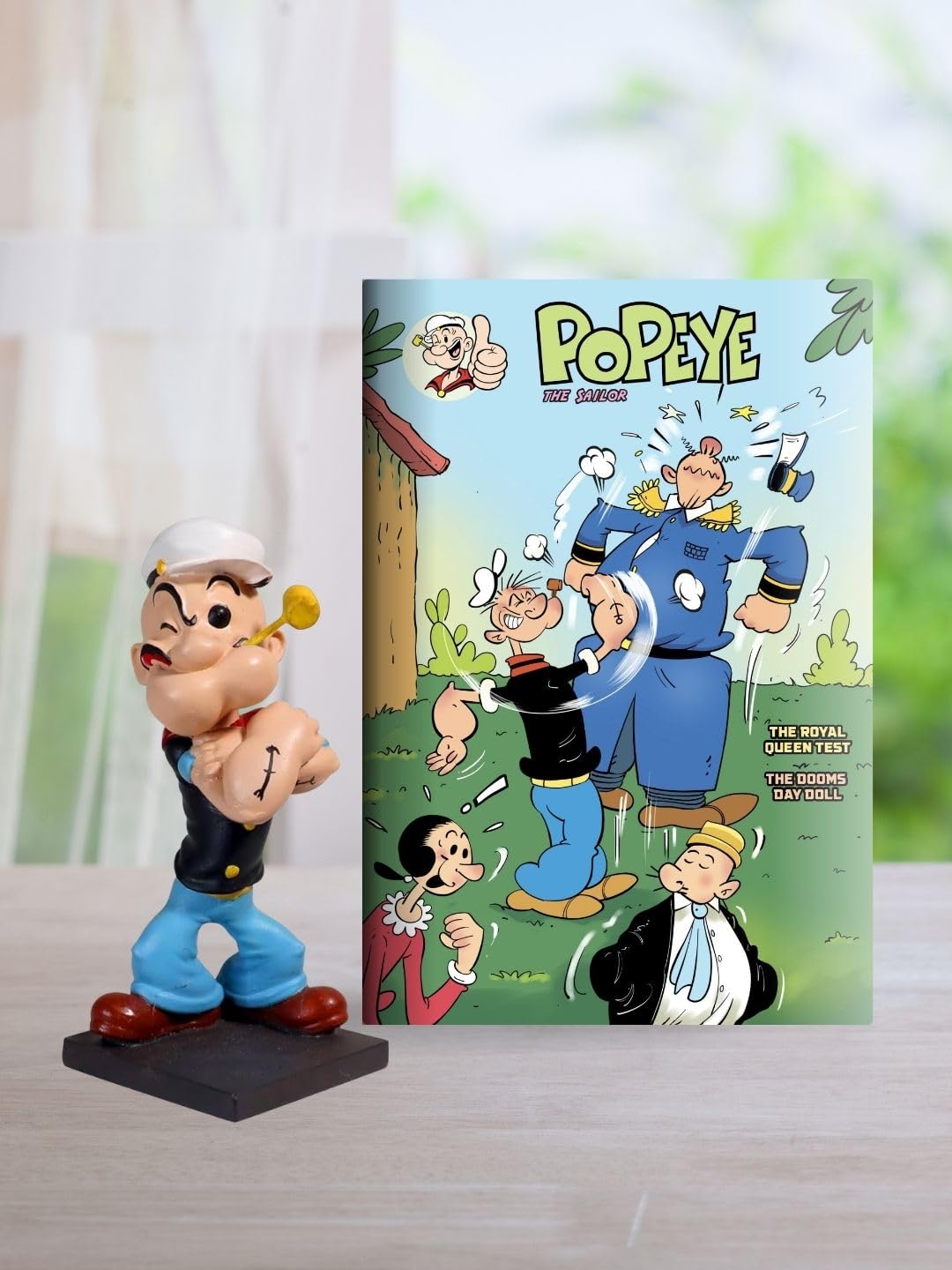 The Royal Queens Test and The Dooms Day Doll: Popeye The Sailor | Illustrated Comic Book - Retail Maharaj