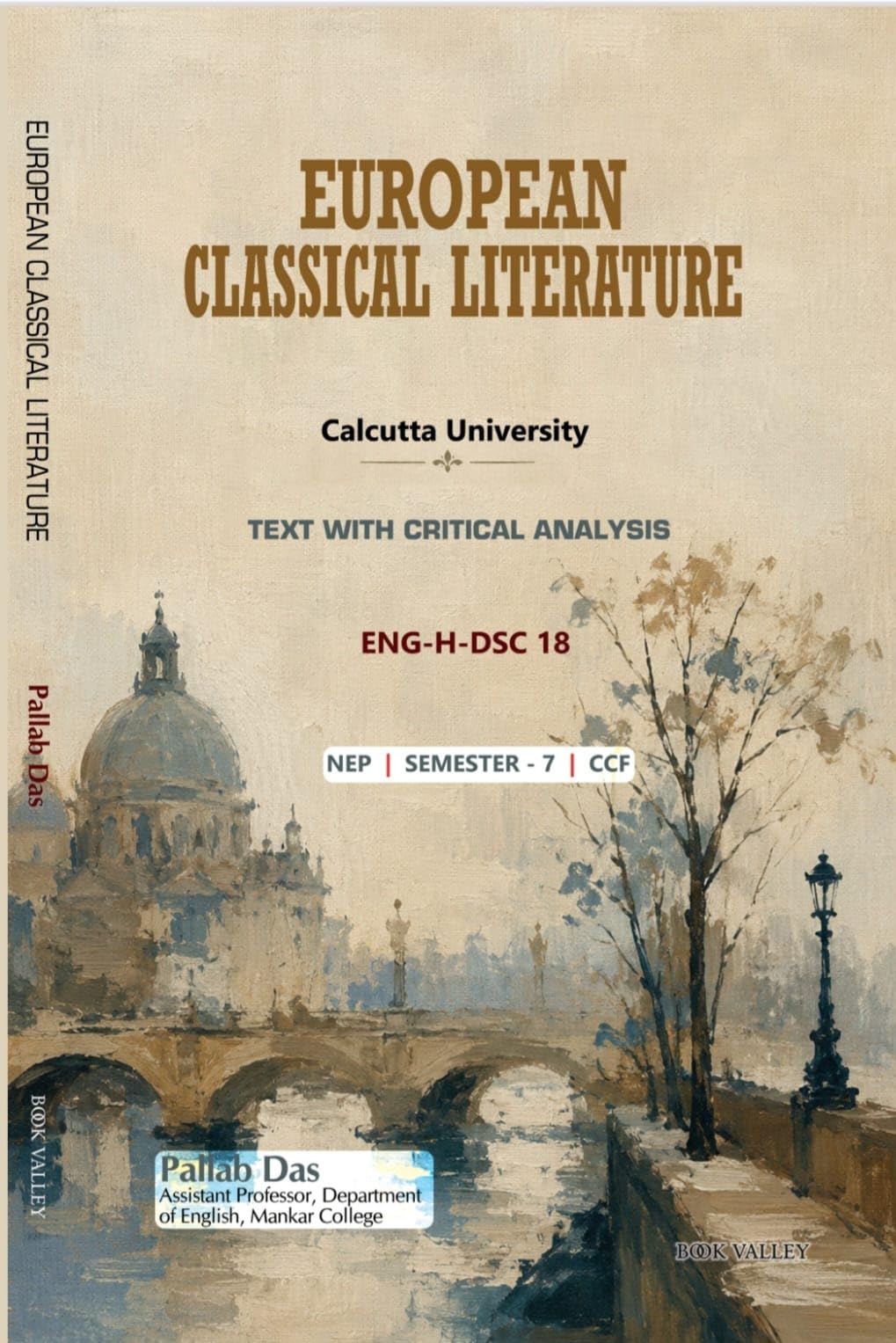 European Classical Literature ENG-H-DSC 18 (Major Course), Semester 7 (English Version)