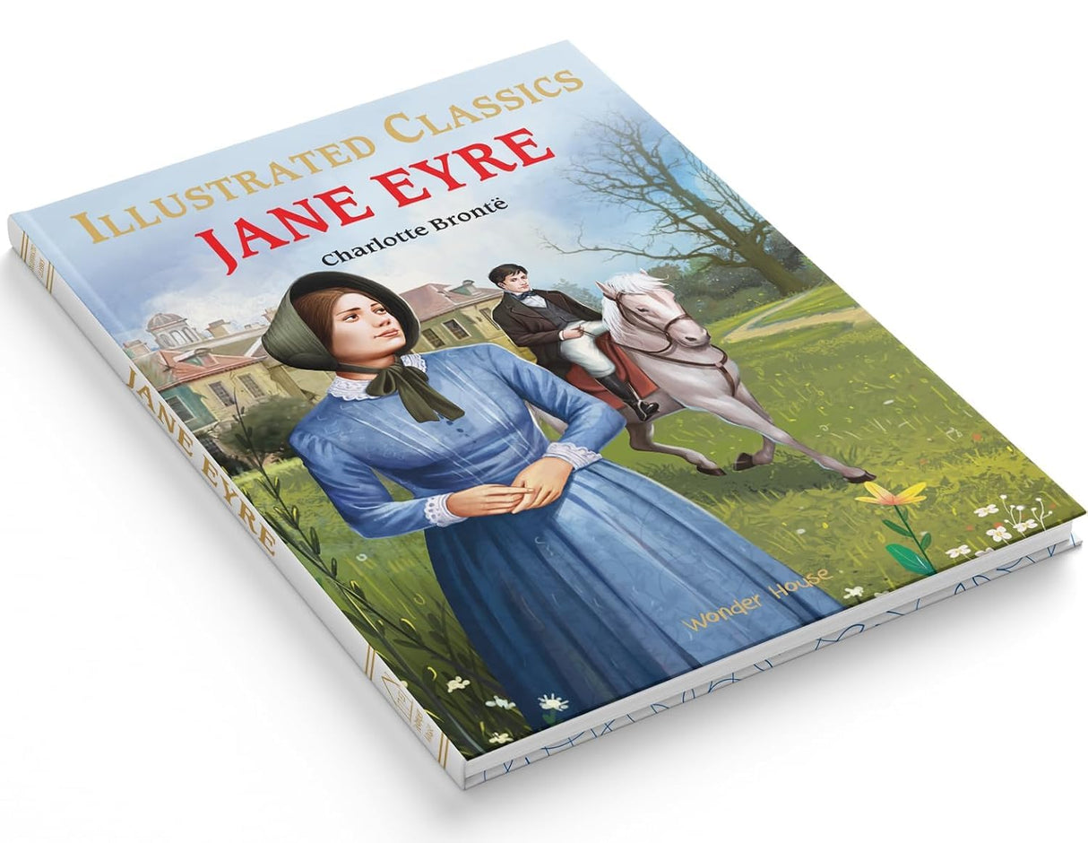 Jane Eyre : Illustrated Abridged Children Classics English Novel with Review Questions - Retail Maharaj