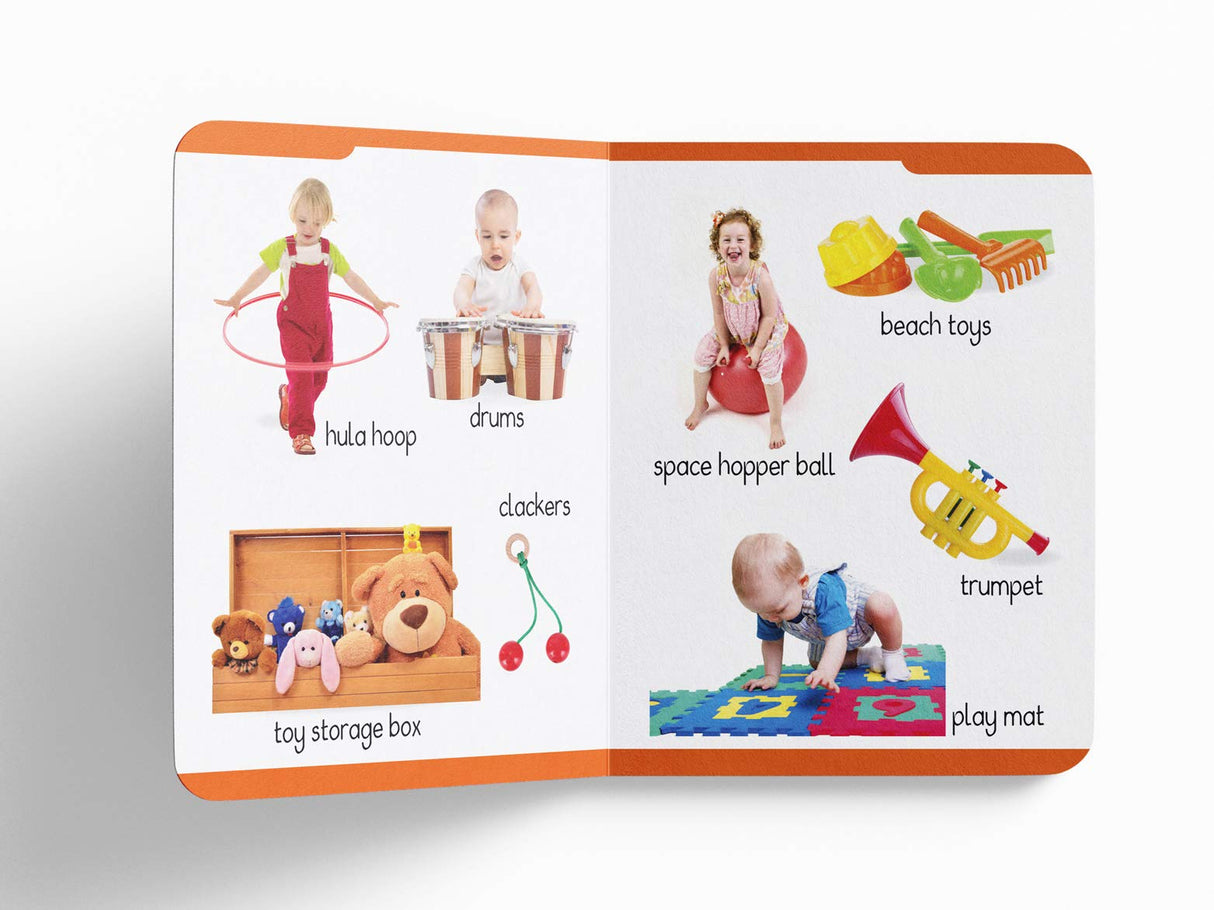 My First Padded Book of Baby Objects: Early Learning Board Book for Kids | Learn About Common Baby Items and Everyday Things with Bright Pictures | Durable Padded Board Book for Babies, Toddlers & Preschoolers | Ages 0–5 Years - Retail Maharaj