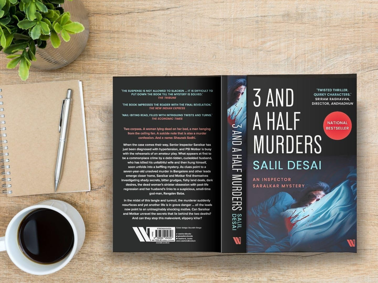 3 and a Half Murders: An Inspector Saralkar Mystery: 3,V - Retail Maharaj
