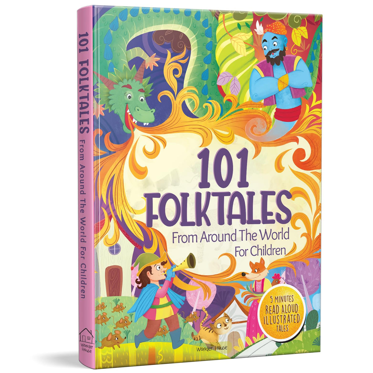 101 Folktales For Children 5 Minutes Read Aloud Illustrated Tales With Morals - Retail Maharaj