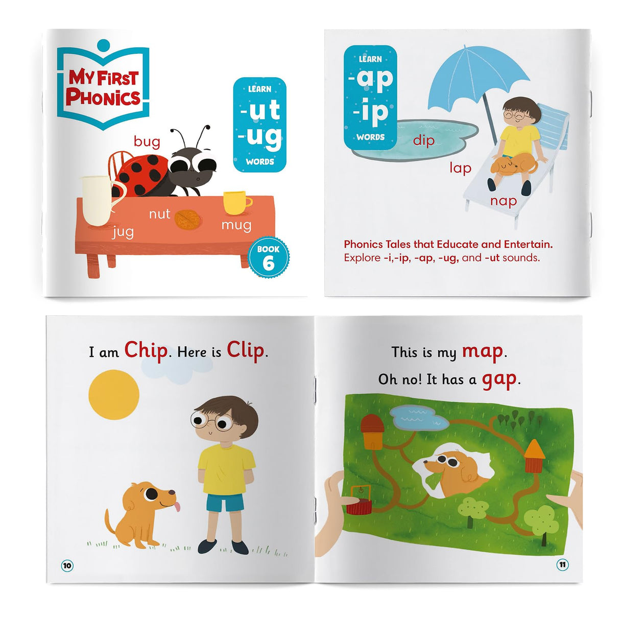 My First Phonics: Box Set of 10 books for Kids – Learn-to-Read Library| Sight Words, Rhyming Stories & CVC Word Practice | Early Reading Books for Toddlers, Preschool & Kindergarten (Age 2+) - Retail Maharaj