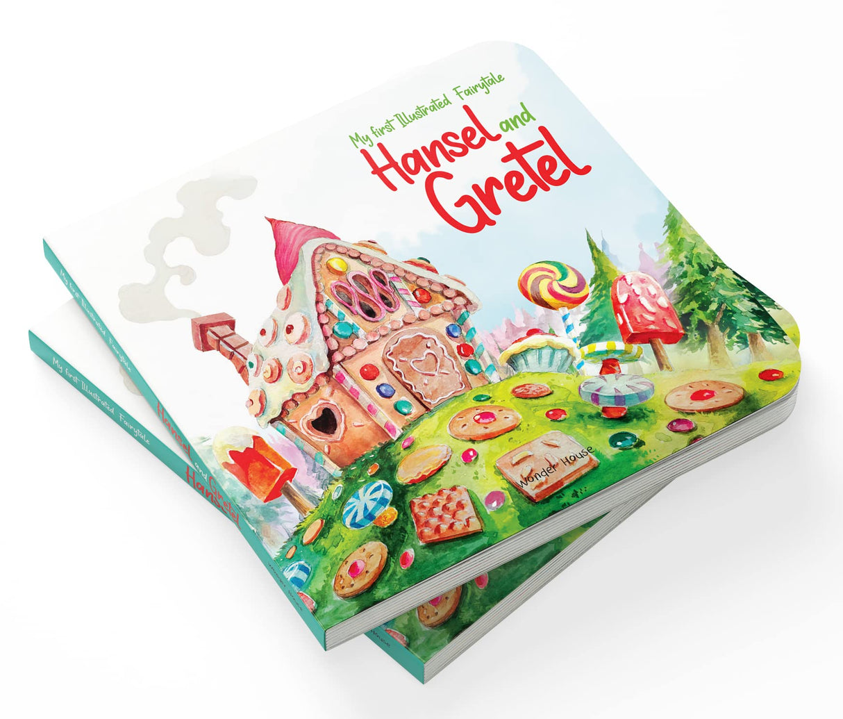 My first Illustrated Fairytale Board Book - Hansel and Gretel Board Book - Retail Maharaj