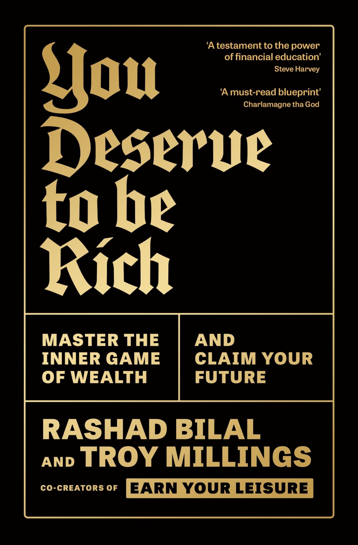 You Deserve To Be Rich: THE NEW YORK TIMES BESTSELLER: Master the Inner Game of Wealth and Claim Your Future - Retail Maharaj
