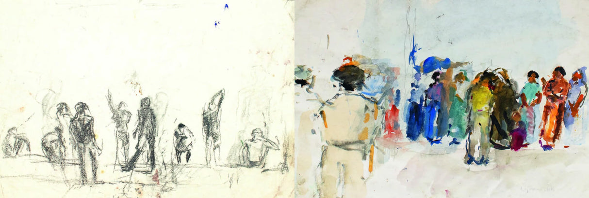 An Indian Sketchbook: Anthony Eyton (The Ra Sketchbooks) - Retail Maharaj