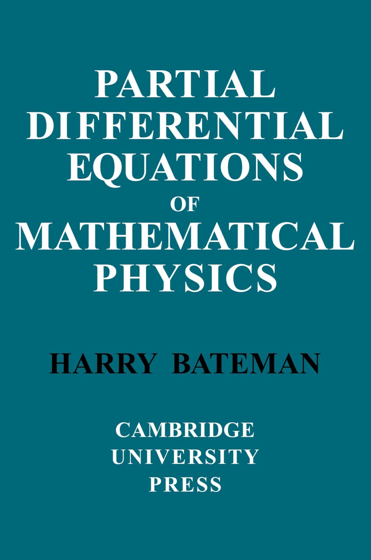 Partial Differential Equations of Mathematical Physics - Retail Maharaj