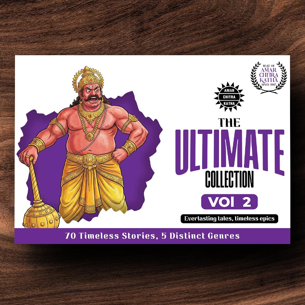 The Ultimate Collection I I | Illustrated Wisdom from Indian Epics | Krishna, Arjuna & Timeless Teachings | Amar Chitra Katha - Retail Maharaj