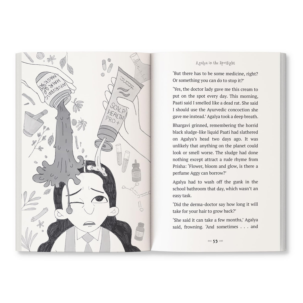 Agalya in the Spotlight | A Fresh, Modern Twist to Rapunzel | Fun Illustrations | Themes of Beauty, Friendship, Resilience and Courage | Ages 8 + | Story Book for Kids - Retail Maharaj