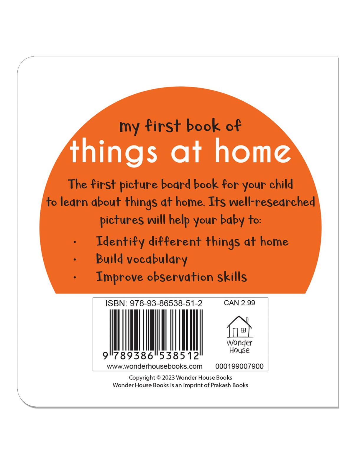 My First Book of Things at Home | First Everyday Objects Board Book for Babies, Toddlers & Preschoolers | Learn About Household Items with Bright, Real-Life Pictures | Early Learning Book for Kids Ages 0-3 Years - Retail Maharaj