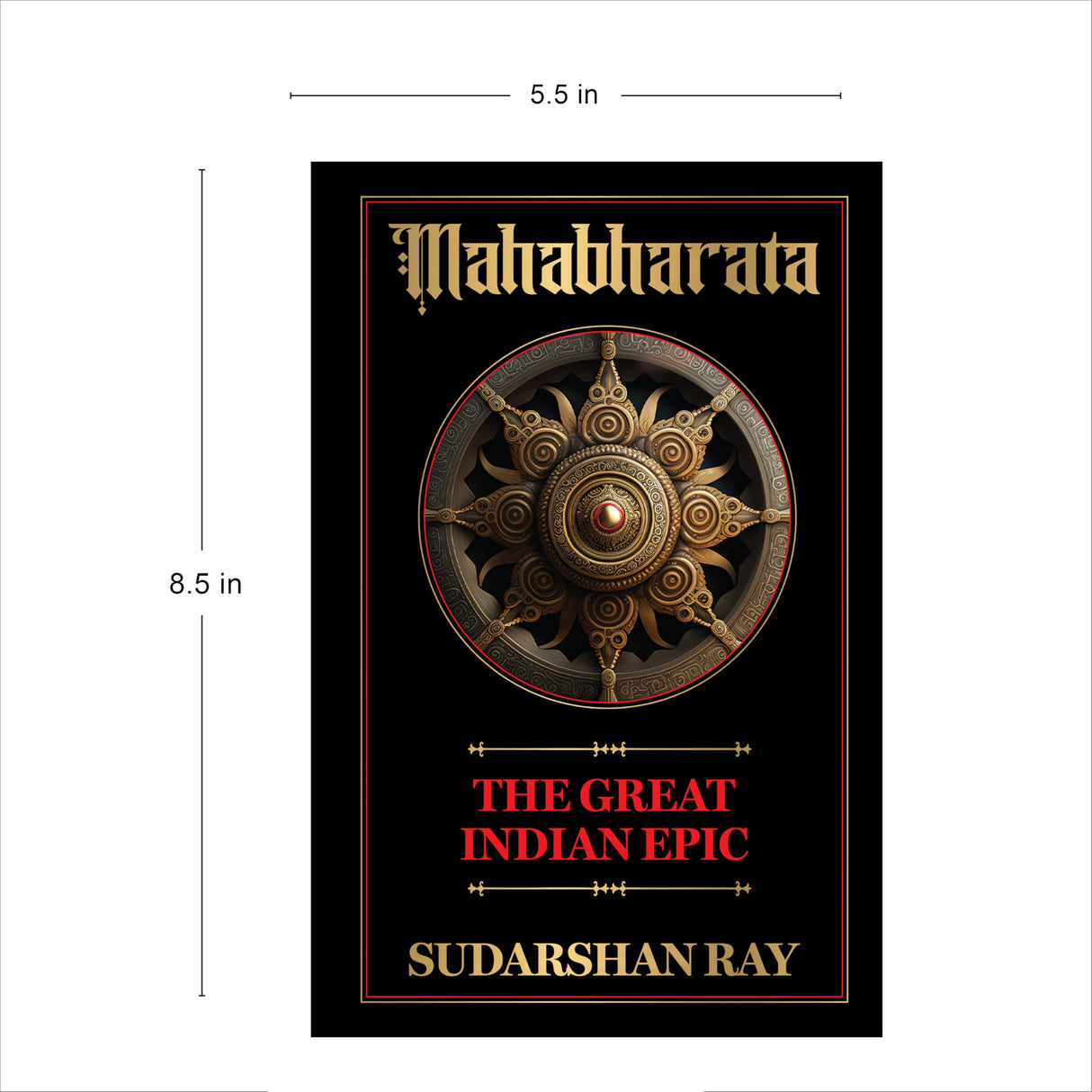 Mahabharata: The Great Indian Epic (Deluxe Hardbound Edition) - Retail Maharaj