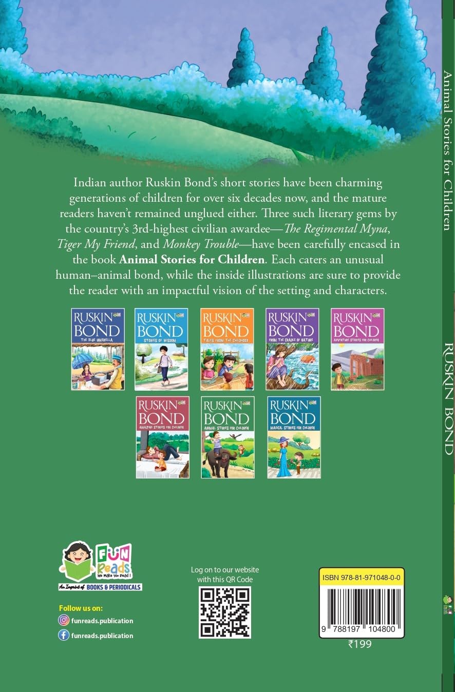 RUSKIN BOND (STORIES FOR KIDS - SET OF 4 BOOKS) - Retail Maharaj