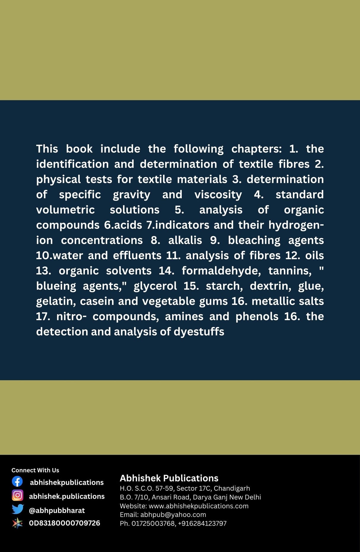 Textile Analysis - Retail Maharaj