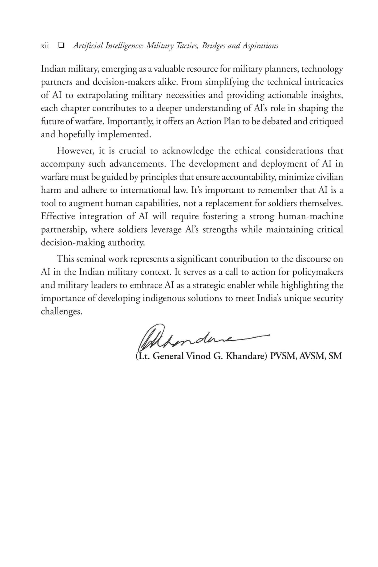 Artificial Intelligence Military Tactics, Bridges and Aspirations - Retail Maharaj
