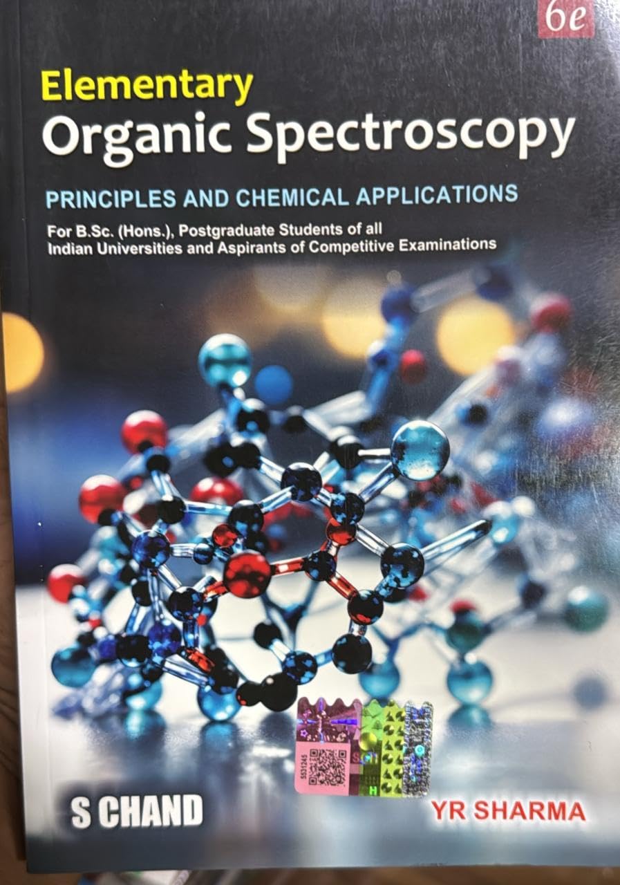 Elementary Organic Spectroscopy - Retail Maharaj