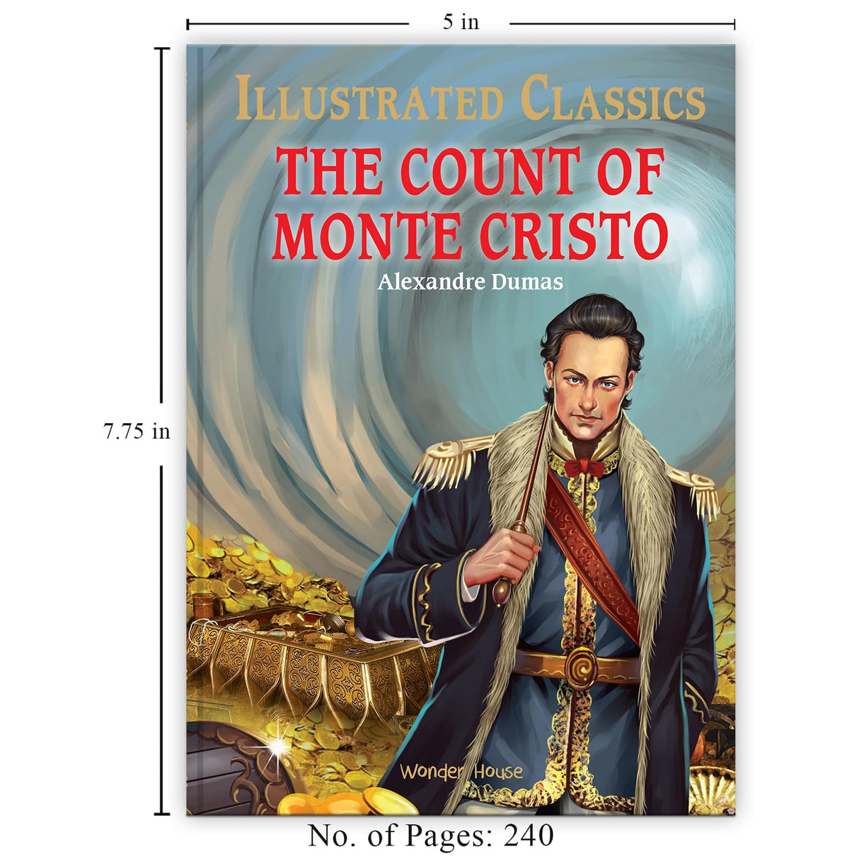 The Count of Monte Cristo : Illustrated Abridged Children Classics English Novel with Review Questions - Retail Maharaj