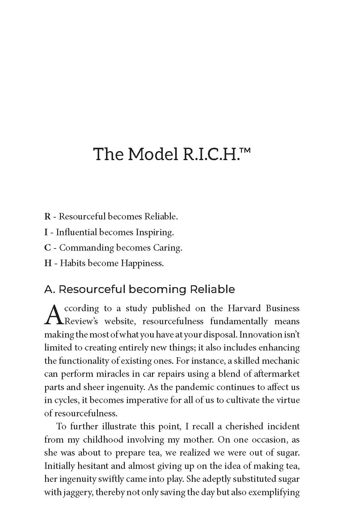Cracking The R.I.C.H.TM Code - Why Being Resourceful, Influential, Commanding & Habit-Driven Is the New Flex - Retail Maharaj