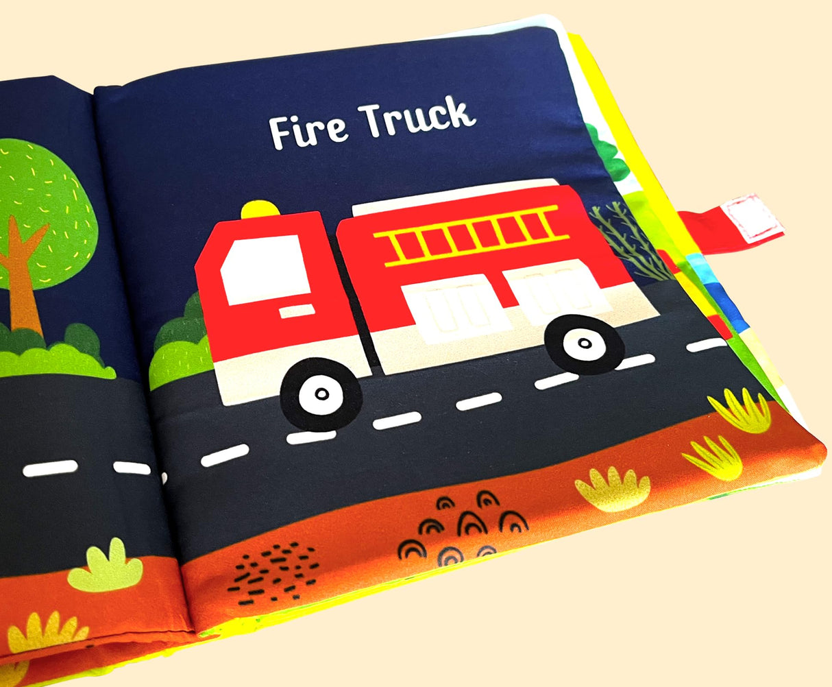 Vishv Books Cloth Book My Easy Book of Transport - Retail Maharaj
