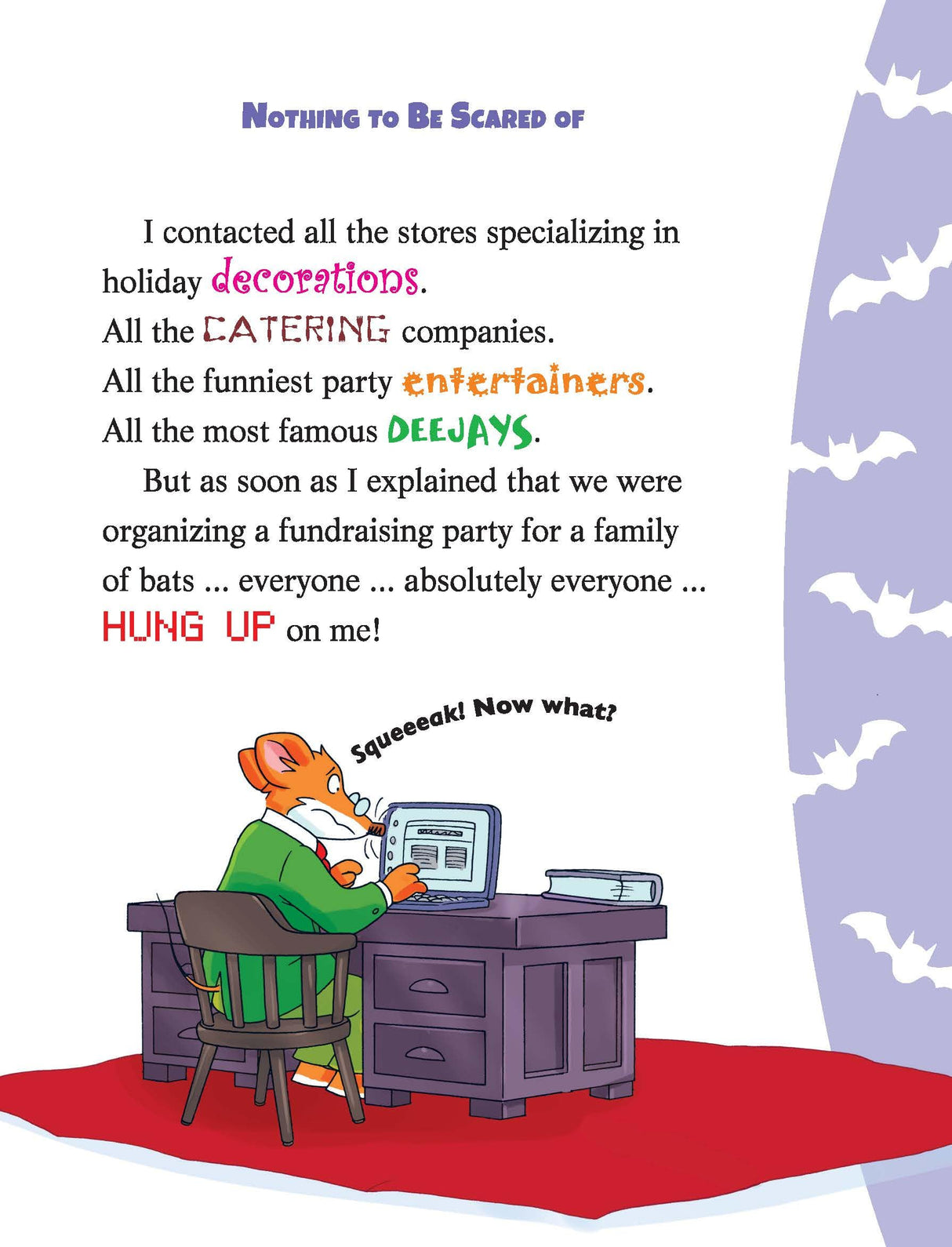 Geronimo Stilton Mice To The Rescue #01: A Bat For A Friend - Retail Maharaj