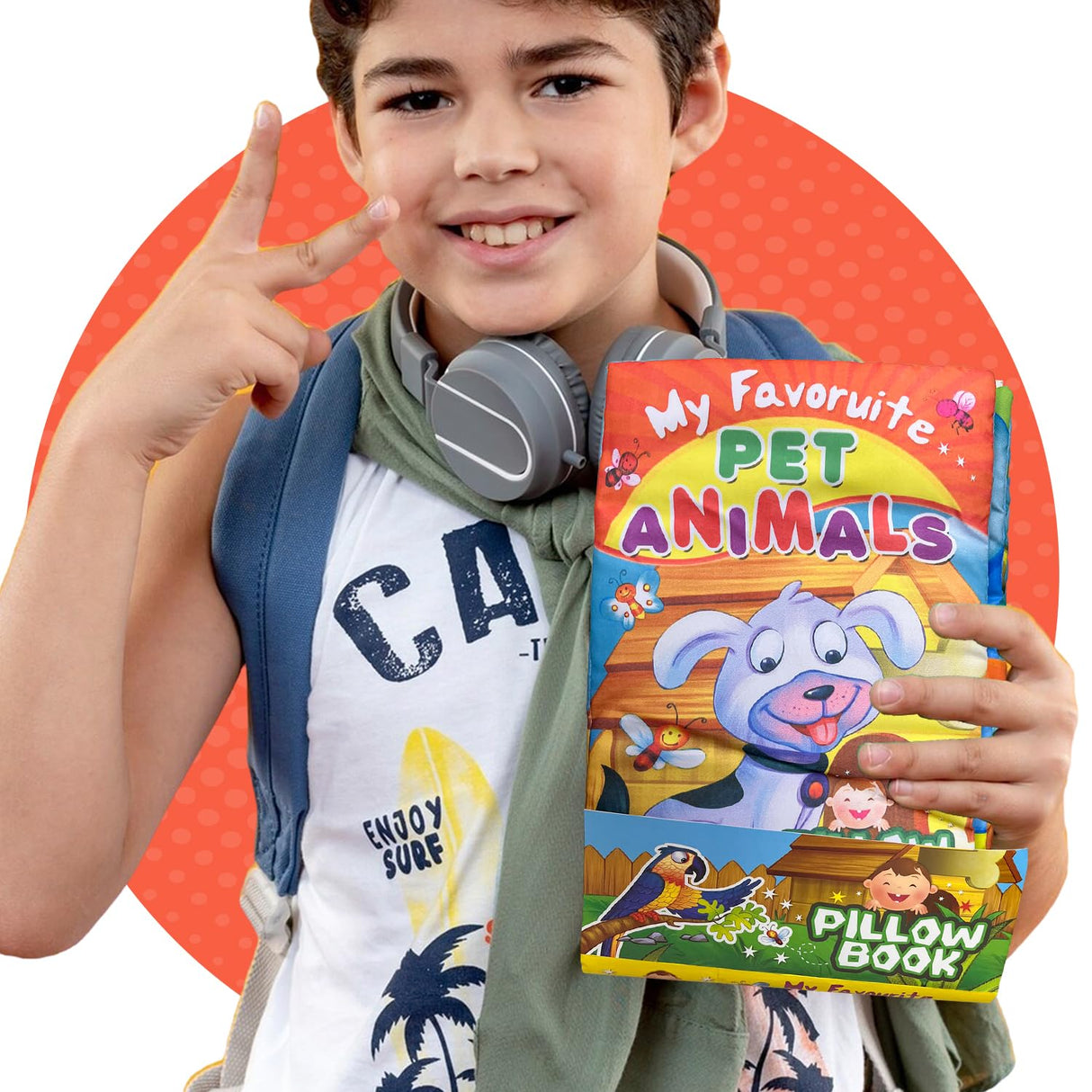 Pillow Book Pet Animal - Retail Maharaj