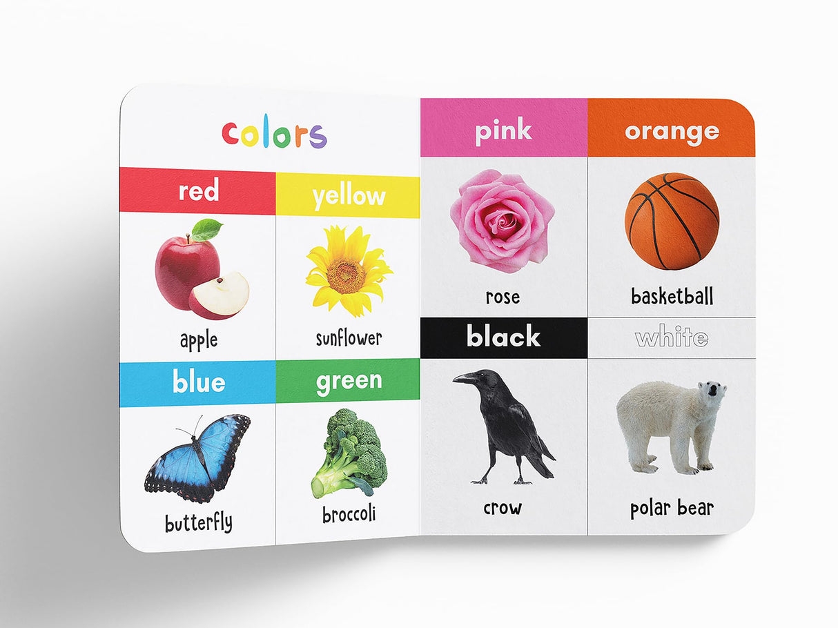 My First 100 Words: Padded Board Book for Kids | Learn First Words with Bright Pictures from Everyday Life – Animals, Food, Toys, Objects & More | Early Learning Book for Babies, Toddlers & Preschoolers | Ages 0–5 Years - Retail Maharaj