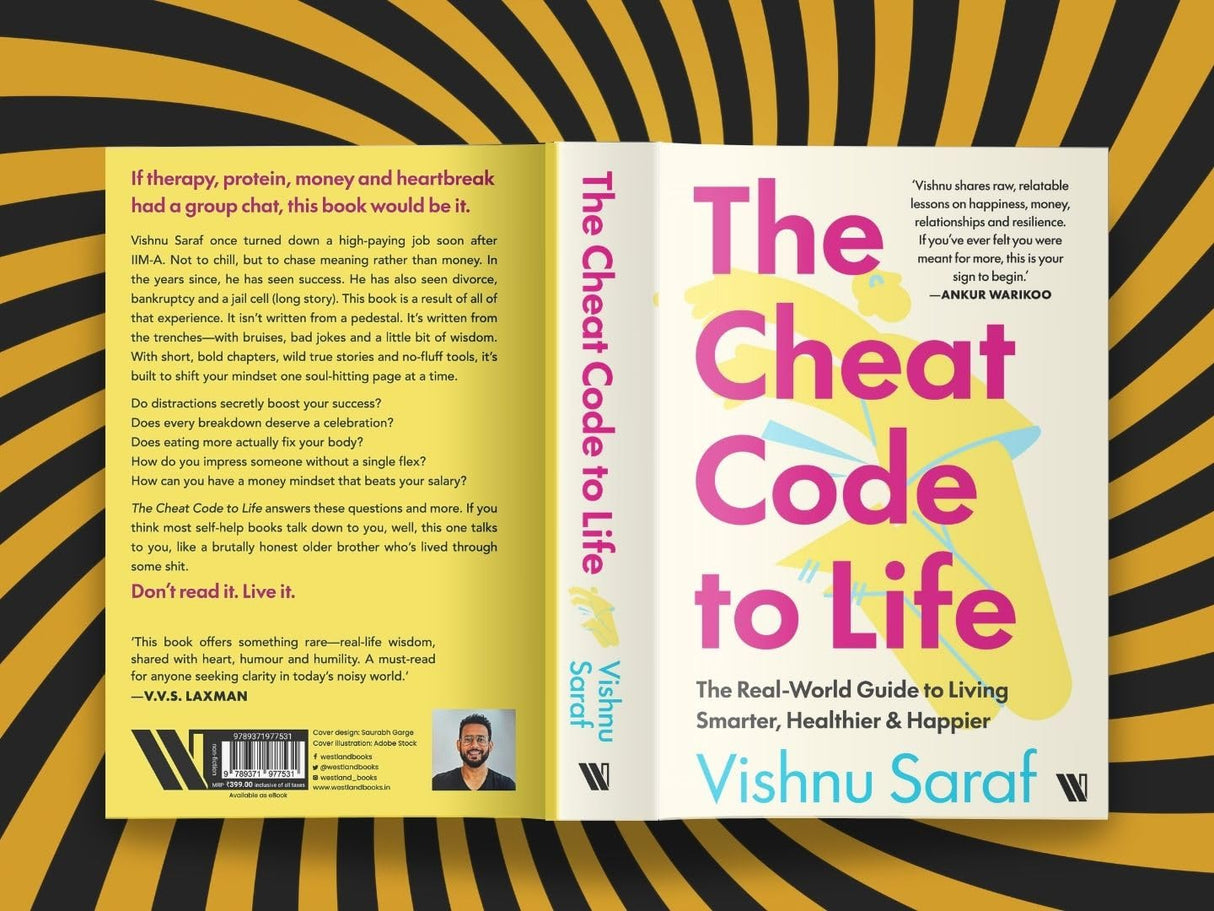 The Cheat Code to Life: The Real-World Guide to Living Smarter, Healthier & Happier - Retail Maharaj