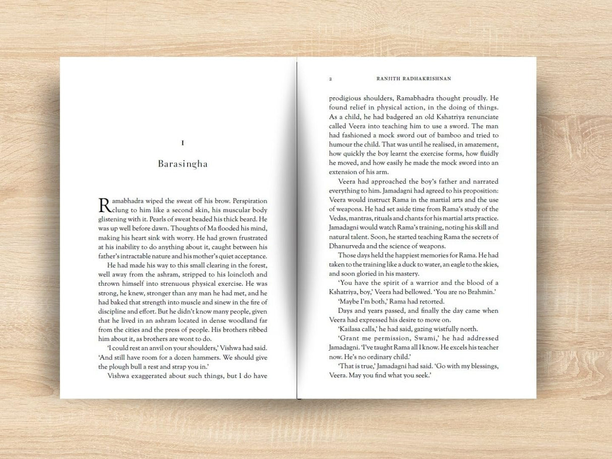 Rama of the Axe: The Epic Saga of Parashurama - Retail Maharaj