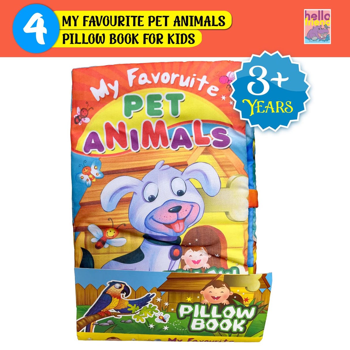 Pillow Book Pet Animal - Retail Maharaj