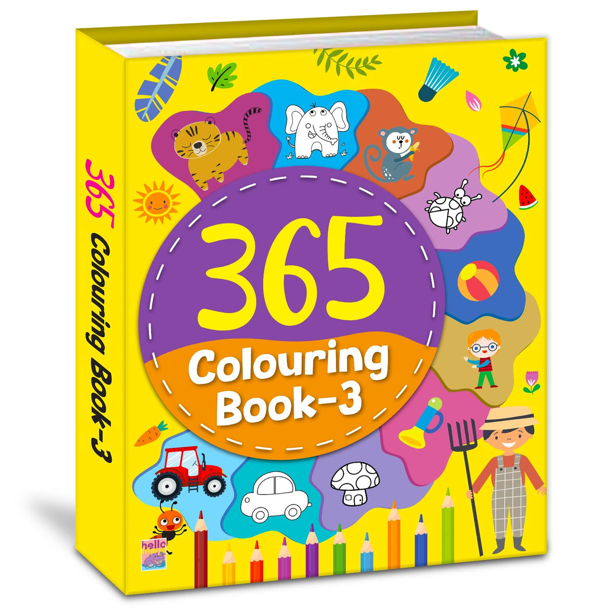 365 Colouring Book-3 - Retail Maharaj
