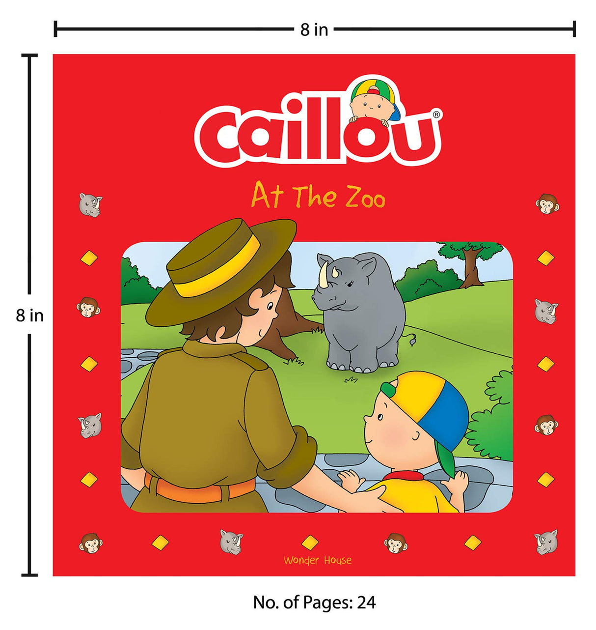 Caillou-At The Zoo - Retail Maharaj