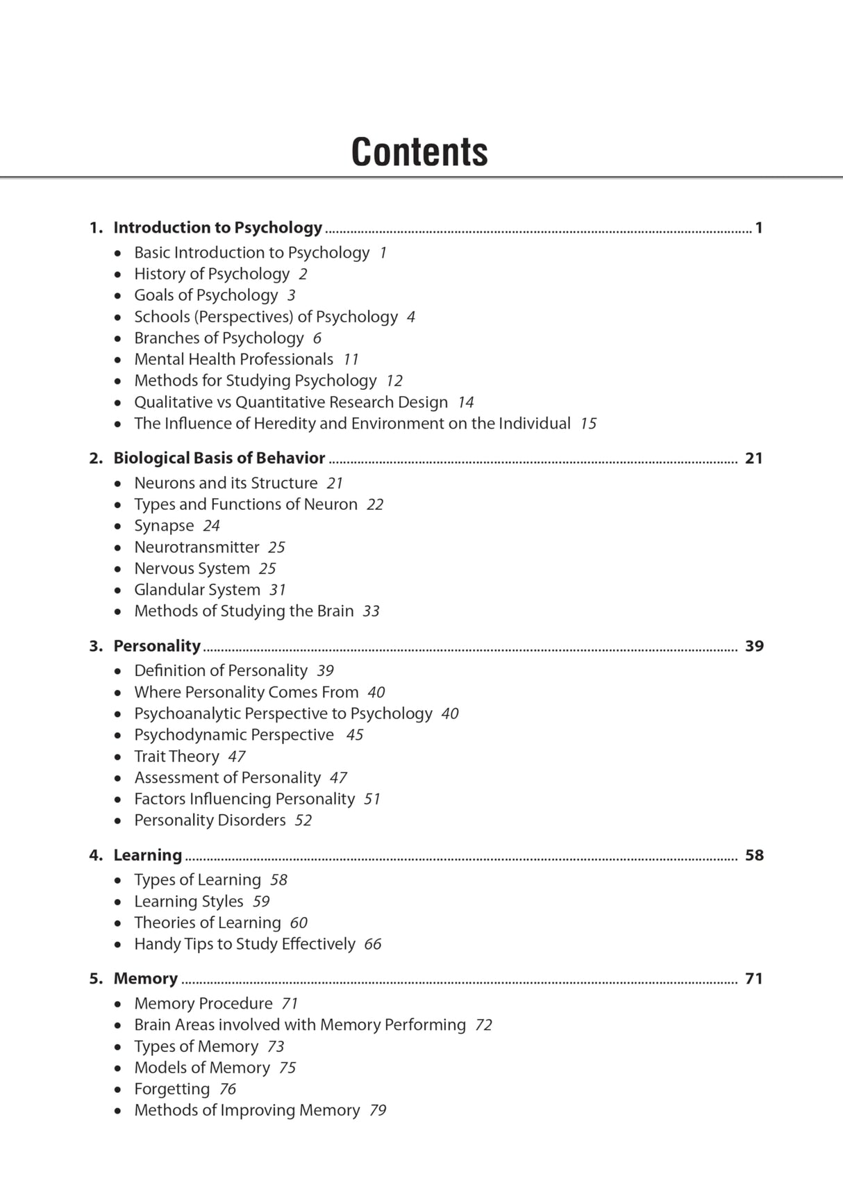 TEXTBOOK OF PSYCHOLOGY - Retail Maharaj