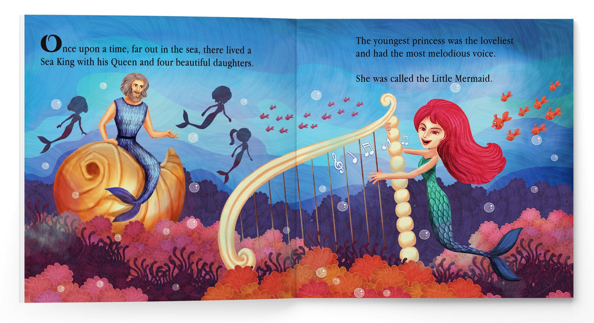 My First 5 Minutes Fairy Tales The Little Mermaid: Traditional Fairy Tales For Children (Abridged and Retold) - Retail Maharaj