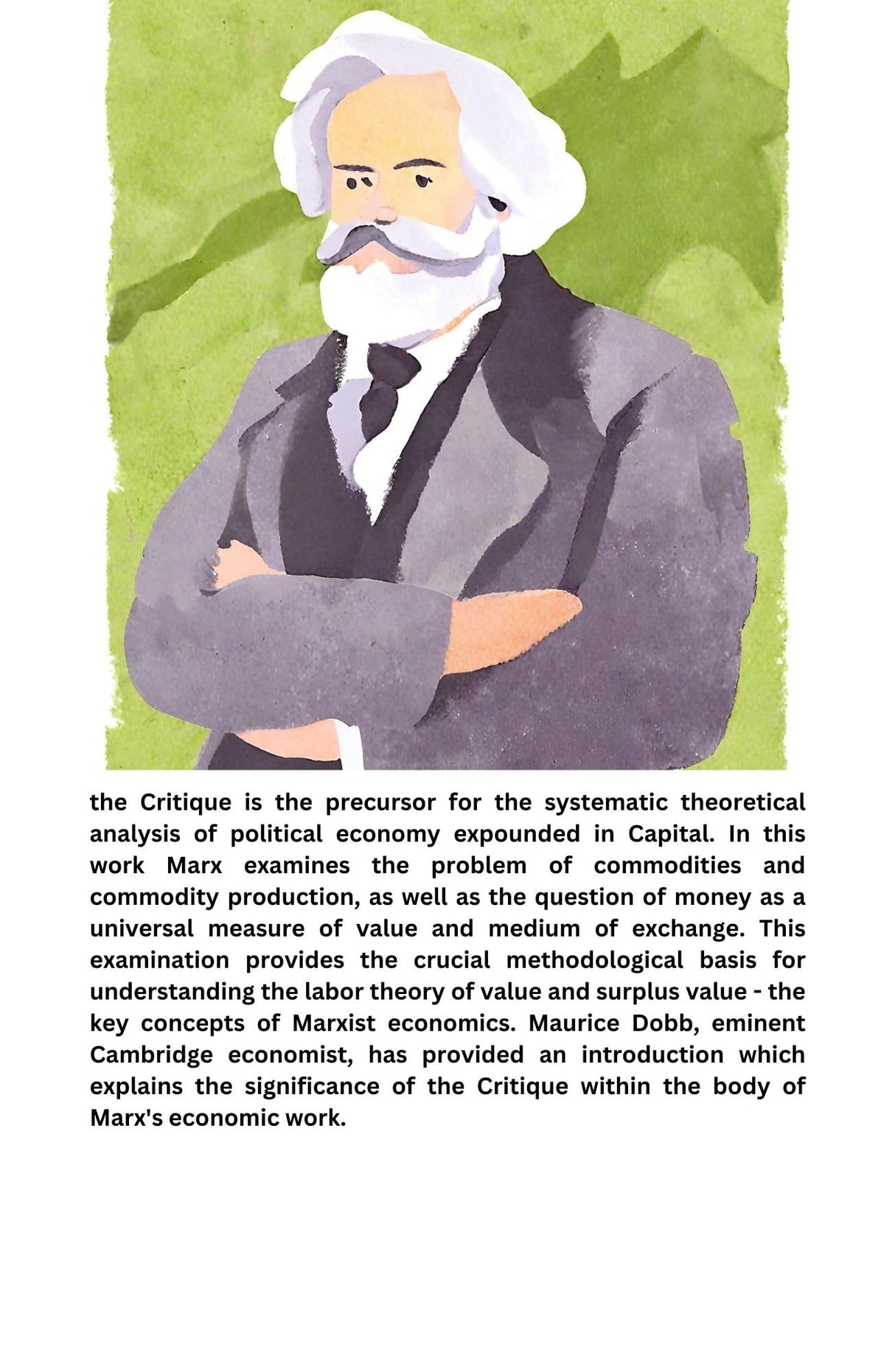 A Contribution to the Critique of Political Economy - Retail Maharaj