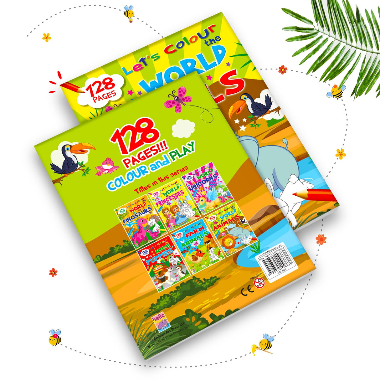 Let’s Colour the World of Animals: Activity & Colouring Book for Kids Ages 3–9 | Perfect Gift for Drawing, Painting & Creativity | Premium Paper Quality - Retail Maharaj