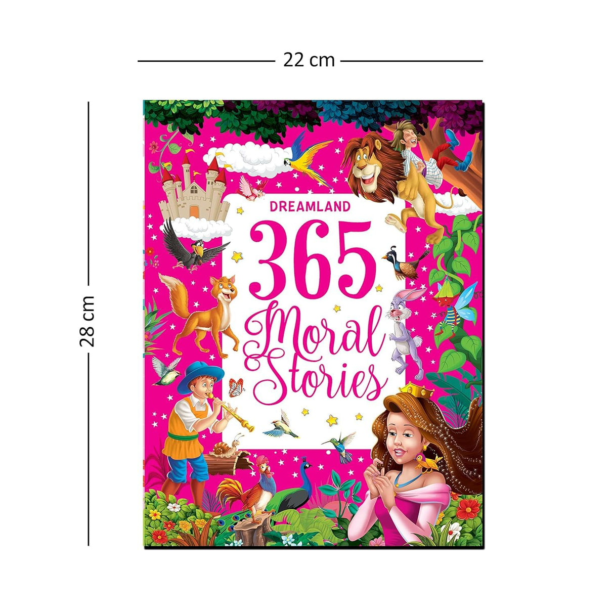365 Moral Stories for Kids Age 7–12 Years | Short Stories with Valuable Life Lessons | Illustrated Storybook to Build Character & Values - Retail Maharaj