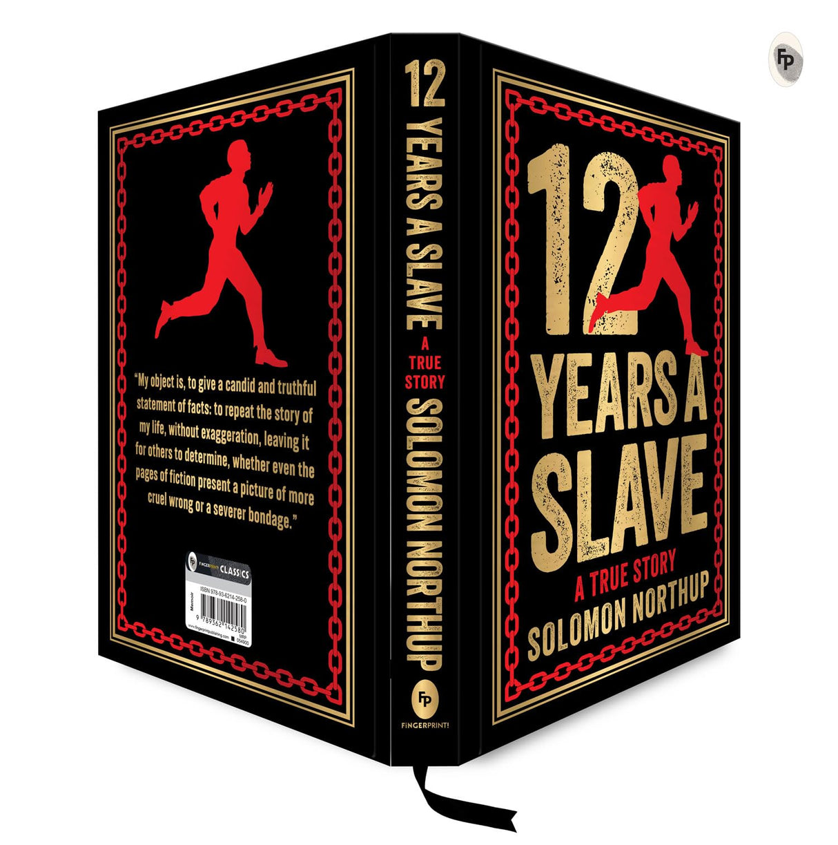 12 Years A Slave: A True Story (Deluxe Hardbound Edition) - Retail Maharaj