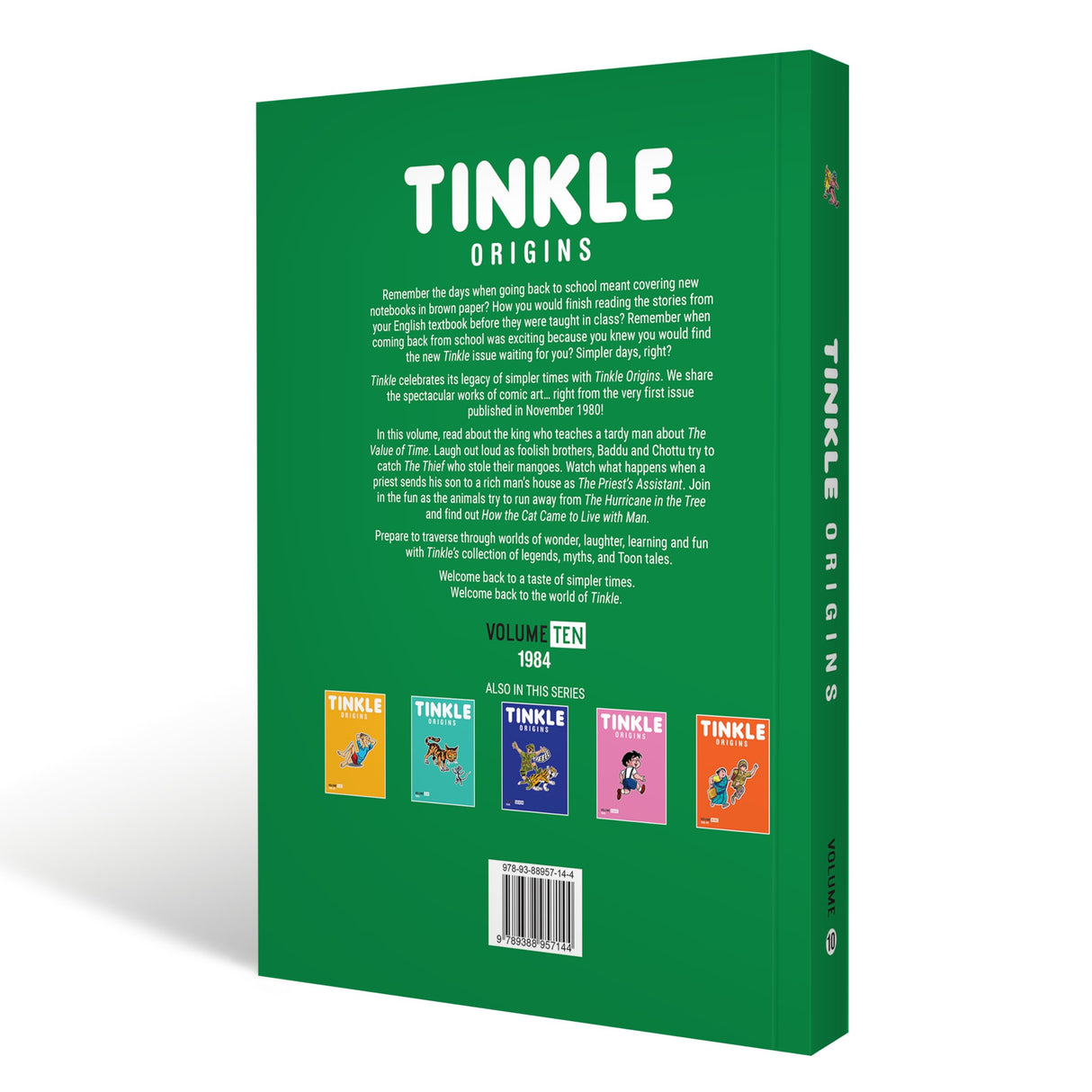 Tinkle Origins Vol 10 | Classic Tinkle Stories | Suppandi, Shambu, Tantri The Mantri | Adventure, Folktales, Legends | Nostalgic Comics for Adults & Fun for Kids - Retail Maharaj