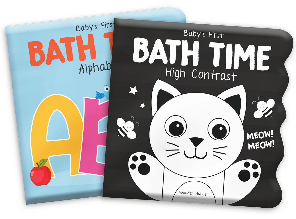 Baby's First Bath Time: High Contrast - Retail Maharaj