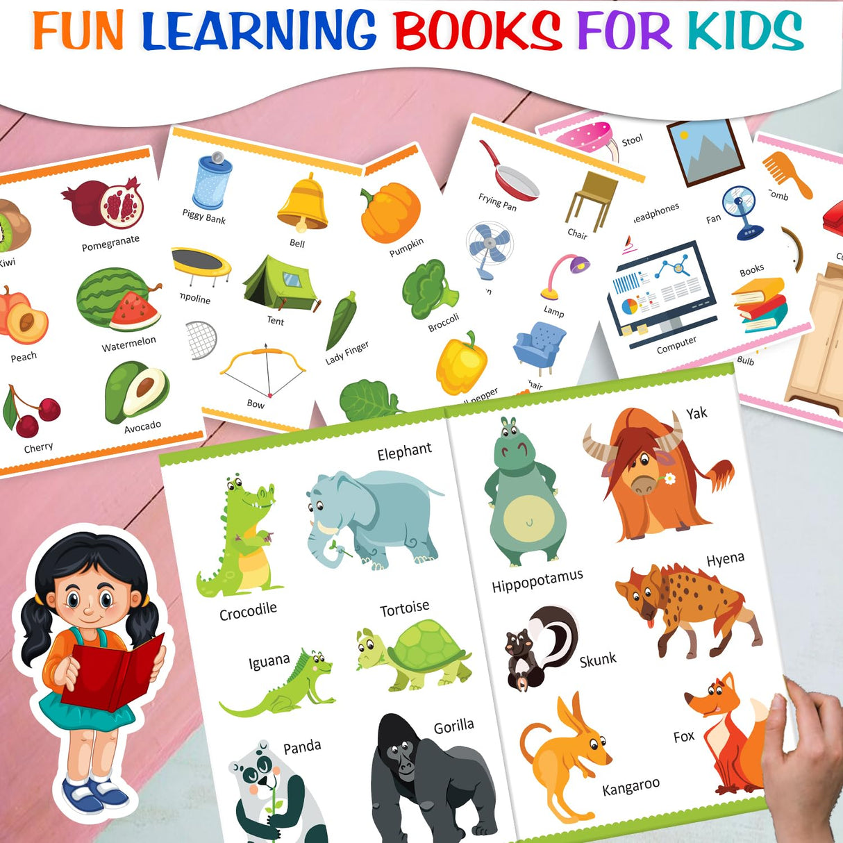 Hello Friend Books My Super Fun Reading Bag: Set of 10 Amazing Reading Practice Books - Perfect for Kids, Travel and Gifting / Return Gifts - Retail Maharaj