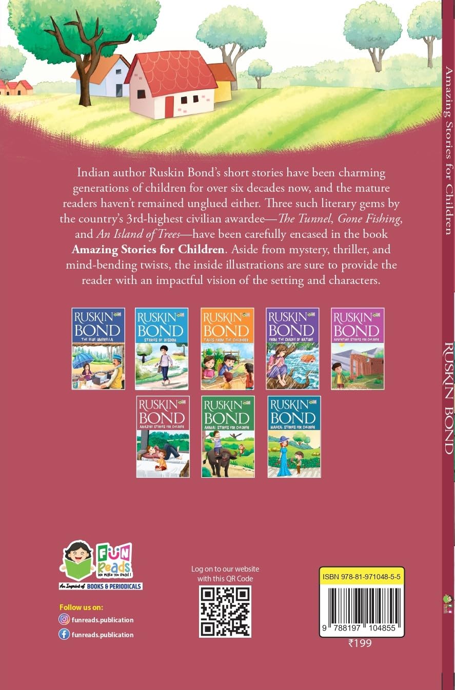 RUSKIN BOND (STORIES FOR KIDS - SET OF 4 BOOKS) - Retail Maharaj